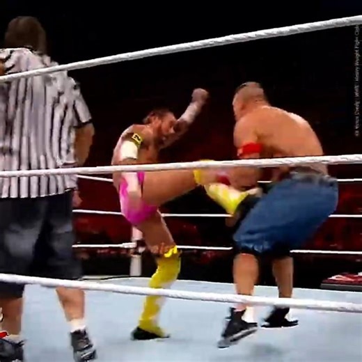 John Cena & Rey Mysterio vs CM_Punk & R-Truth #wwe #shorts #viral #trending #WWEHighlights