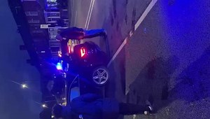 This was the scene on a busy Bolton road earlier this evening after a two car crash. Full story in comments | Bolton News
