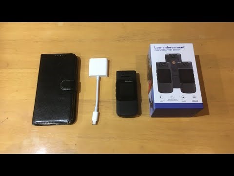Mini Body Camera 1080p HOW TO USE AND SAVE VIDEO