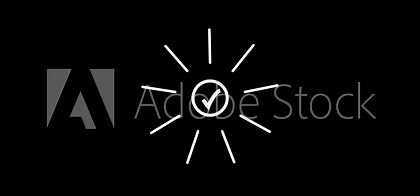 Check mark against black background.check tick mark animated. Check mark animation , right mark, Complete mark correct symbol. Check mark or tick mark. Tick mark or confirm icon animation.