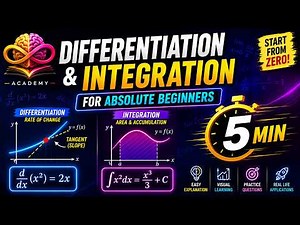 🚀 Learn Differentiation and Integration in just 5 minutes!