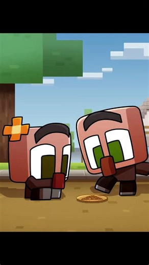 best friend in Minecraft #animation #minecraft
