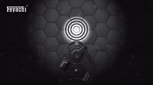 Feyachi LF-69 Red Laser Flashlight 1000 Lumen LED Weapon Light Combo with Picatinny Rail Mount for Pistol Rifle Rechargeable