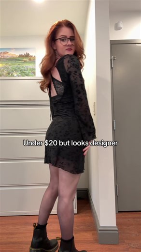 Romantic. Feminine. Effortlessly bold. 🌹 The backless floral flounce dress that makes every occasion feel special. #RomanticDress #FloralFashion #FallOutfitInspo #DateNightLook #AffordableStyle •\tfloral backless dress outfit \t•\telegant long sleeve mini dress \t•\tfall date night dress women \t•\tflowy floral party dress \t•\taffordable romantic outfit \t•\tflounce sleeve dress trend 2025 \t•\tblack floral mini dress