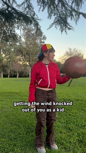 getting the wind knocked out of you as a kid