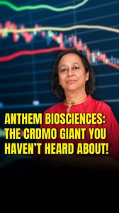 Anthem Biosciences: The CRDMO Giant You Haven’t Heard About! From RNAi therapies to fermentation-based probiotics—💊 Anthem Biosciences is revolutionizing India's biotech space with 8000 global projects, 675 clients, and 3 world-class manufacturing units. 🌍 Recently listed with a massive ₹33,950 Cr IPO, Anthem offers end-to-end CRDMO solutions for both chemical and biological drug discovery — a rare combo in India. Is this just another pharma company… or a quiet leader in the making? 👀 🎓 No i