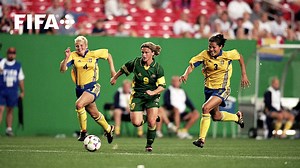 46K views · 2.1K reactions |  The first time #Australia and #Sweden faced off at the FIFA Women's World Cup... #FIFAWWC | FIFA Women's World Cup | Facebook