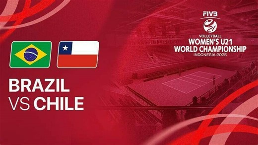 Brazil vs Chile - Full Match | FIVB Women's U21 World Championship 2025