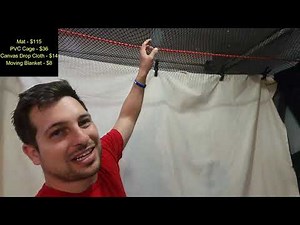 Complete Garage Golf Simulator Setup for Less than $1,100 - Garmin Approach R10 Golf Simulation