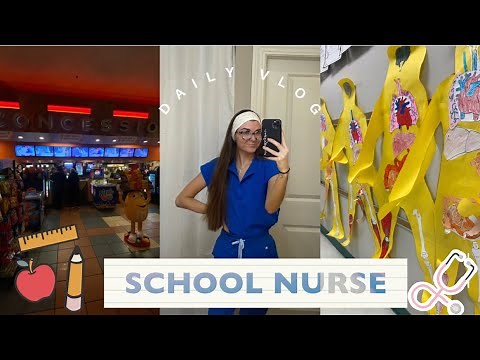 DAY IN THE LIFE OF A SCHOOL NURSE 🩺
