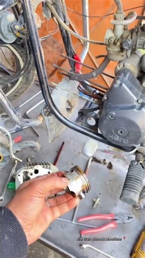 super Splendor purana model half engine repairing #viral