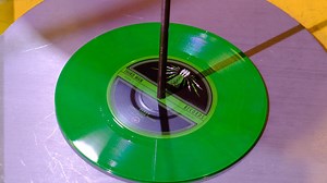 Third Man Records Vault 52, SLEEP: Dopesmoker, now pressing in #Detroit at Third Man Pressing, check the beautiful custom green PVC mix created for the 7'' single! And as always, audio and visual quality control at the "highest" standards. The deadline to subscribe is tomorrow at midnight CT, don't miss out on this deluxe, expanded edition, sign-up now via Third Man Records https://thirdmanrecords.com/news/third-man-records-announces-vault-package-52-sleep-dopesmoker | Sleep