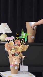 12K views · 151 reactions | how to create an adorable snack bouquet笠 #giftforkids #happychildrensday #diygifts #diygiftideas | FloralSupplies.com | Facebook