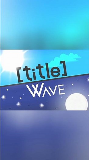 title wave #geometrydash #gd #shortvideo #edit