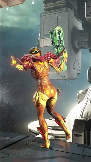 Metroid / Samus Aran in #warframe #metroid #samusaran #fashionframe
