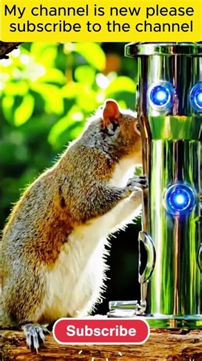 Squirrel vs Robot Bird Feeder Funniest Animal Ba