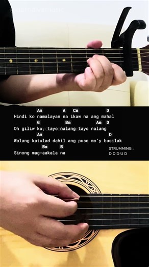Maisayaw - Frank Ely | Easy Guitar Tutorial For Beginners #guitarlesson #shorts