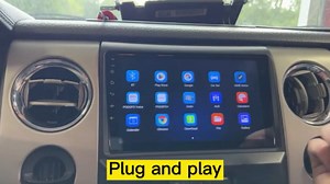 QLED 8-Core Radio for Ford F150 2009 2010 2011 2012 Upgrade Carplay Android Auto Stereo Free Back Camera