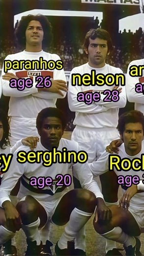 Sao Paulo Paulista champion 1975 | age in 1975 #saopaulo #football #squad #shorts #viral