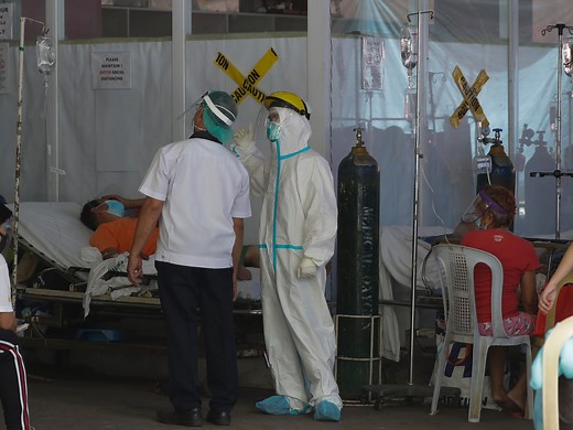 ‘We’ve cried ourselves dry’: COVID overwhelms Manila hospitals