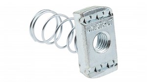 Unistrut Channel Nut Is a Threaded Rod That Fits Into a Strut