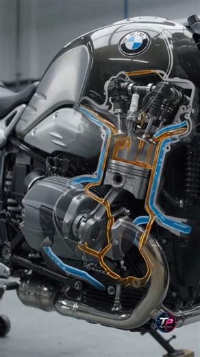 How a BMW Motorcycle Engine Works Complete Engine Mechanism Explained #ytshorts #shortsfeed #bmw