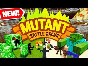 *NEW* MINECRAFT MODDED MUTANT BATTLE ARENA TOWER DEFENSE - MUTANT INDUSTRIES MOD | JeromeASF