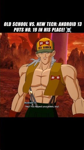 Old School Vs New Tech: Android 13 Puts No 19 In His Place! 🤯 #crashout #android17 #sparkingzero
