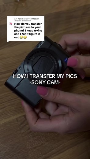 How to Transfer Photos from Sony RX100 Camera