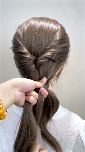 Forest-style twist side updo tutorial simple and beautiful #Hairstyle#Compiled and