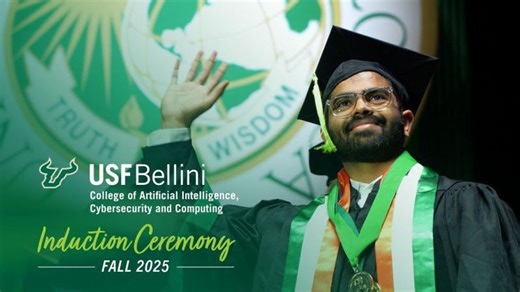 USF Bellini College Inaugural Induction Ceremony | USF Bellini College of Artificial Intelligence, Cybersecurity and Computing
