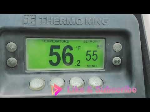 How to operate reefer units? (Basic for beginners- set temperature & clear codes)