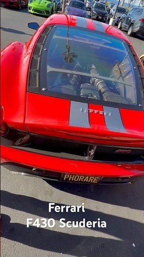 Beautiful Red Ferrari | Special Edition F430 Scuderia Supercar #cars #sportscar #supercars #ferrari
