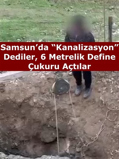 Samsun’un Tekkeköy ilçesinde 6 metre derinliğinde define çukuru açan 4 kişi KOM ekiplerince suçüstü yakalandı. Detaylar bafra55.net’te #samsunhaber #tekkeköy #definekazısı #komoperasyonu #sondakika Paylaş • Gönder • Kaydet