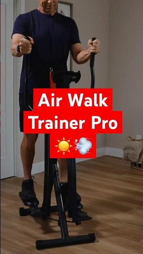 Air Walk Trainer Pro by Sunny Health and Fitness