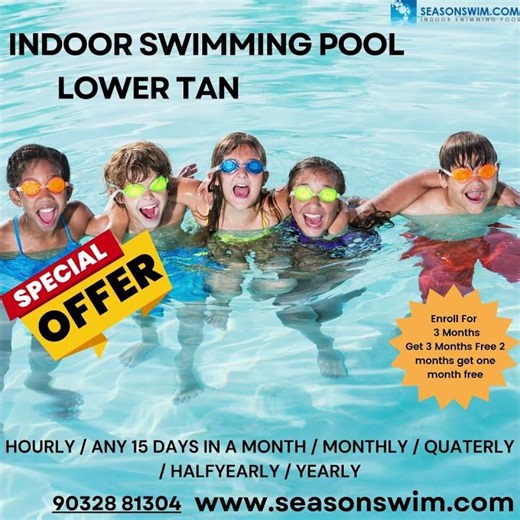 Limited Time Indoor Swimming Offer Tank Bund Secunderabad Hyderabad | Season Swim Deal