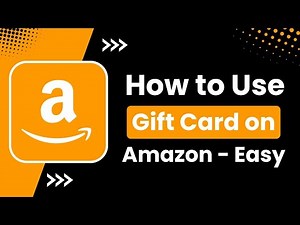 How To Use Amazon Gift Card !