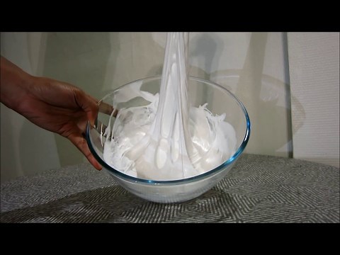 Recette de slime avec de la mousse à raser !