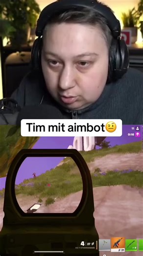 Cheating Tim in Fortnite: Aimbot Exposed
