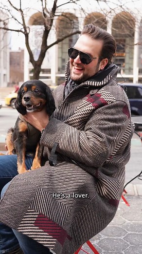 Meet Cavaradossi (Cav, for short): world traveler, opera connoisseur, and canine companion to tenor Brian Jagde! Enjoy this behind-the-scenes interview with them as Brian shares how Cav got his name, how Cav feels about life on the road, and more! Jagde currently stars as Don Alvaro in Verdi’s La Forza del Destino. Catch the final performance this Friday, March 29. Met Music Director Yannick Nezet-Seguin conducts. Book your tickets at the link in our bio. #MetOpera #Verdi #BehindTheScenes #Spani