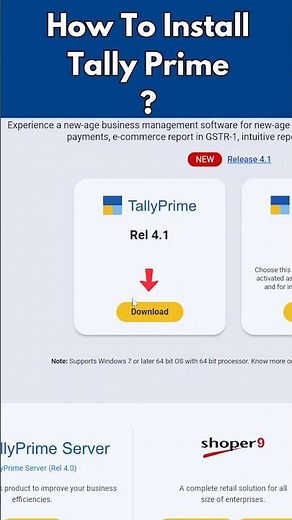 How to Download & Install Tally Prime 4.1? #tally #tallyprime #tallyerp9 #tallytvnews #tallyprime4