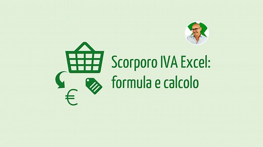 Scorporo IVA Excel: formula e calcolo - Excelpertutti