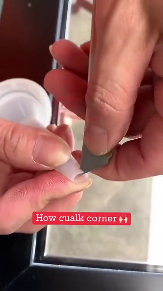 How to Achieve Beautiful Caulk Lines on Window Frames