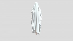 Cloth Ghost - Download Free 3D model by ANDRE (@andrey.sk)
