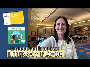 What My Literacy Block Looks Like in a First Grade Classroom: Phonics, Comprehension, Writing & More
