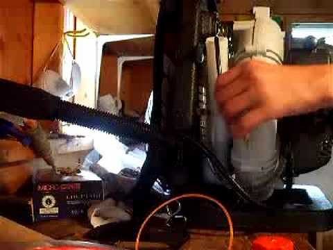 how to change the fuel filter on your back pack blower