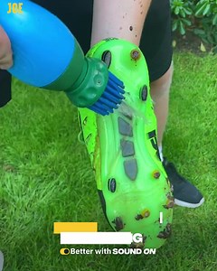 5.1K views | Such a satisfying way to clean your boots  | Football JOE | Facebook