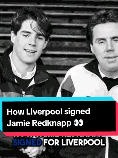 How Liverpool signed Jamie Redknapp 👀 #harryredknapp #jamieredknapp #uktiktok #footballtiktok #liverpool
