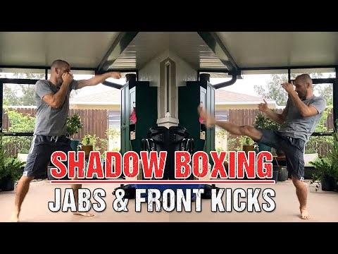 Shadow Boxing Drill: Jabs & Front Snap Kicks to Master Distance, Disrupt Rhythm & Land Power Shots