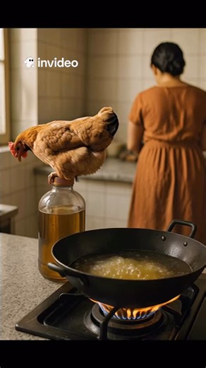 Love Trends Ai 🇺🇸🥇 on Instagram: "When AI goes too far… or too funny? 😂🐔 This surreal kitchen scene looks crazy real but totally unreal at the same time 🤯 Would you still cook if this was your only “oil source”? 👀 #AIGenerated #SurrealArt #AIImagination #ViralReels #CreativeVisuals TrendingNow"